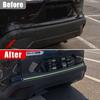 For Toyota Corolla Cross XG10 - 2024 2025 Stainless Steel Car Rear Trunk Tail Gate Door Strip Cover Trim Strip Sticker