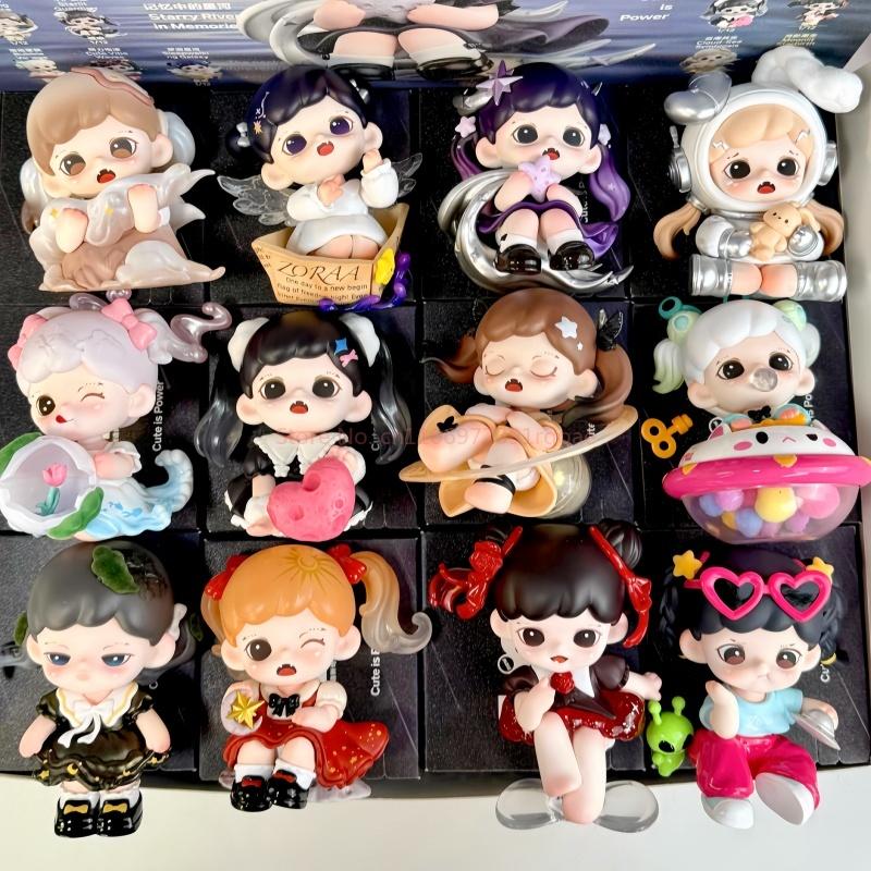 Оригинальная Zoraa Memory Star River X Милая Модная Маленькая Кукла Аниме Фигурки Коллекция Настольное Украшение Подарок