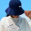 SOMETHINGGOOD SUNSHINE Terry Bell Bucket Hat - NAVY