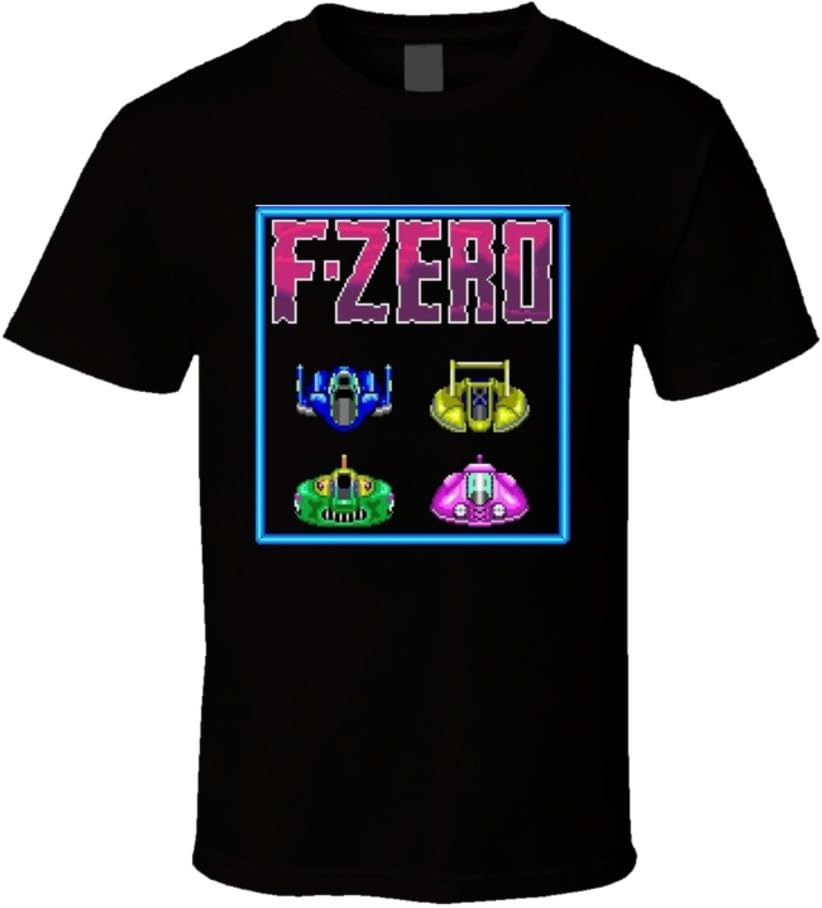 FZERO Pixel Art Vehicles T-shirt