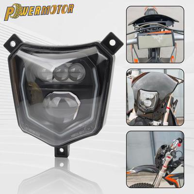 Для мотоцикла KTM Светодиодная маска фары обтекатель Для Honda CRF 125 250 450L 450RL CR XR Enduro Питбайк Мотокросс Запчасти для фары