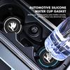BYCP2 PVC Car Coaster Water Cup Bottle Holder Mat Anti-Slip Pad Auto Accessories For Skoda octavia a5 a4 mk1 2 fabia superb rapid mk3