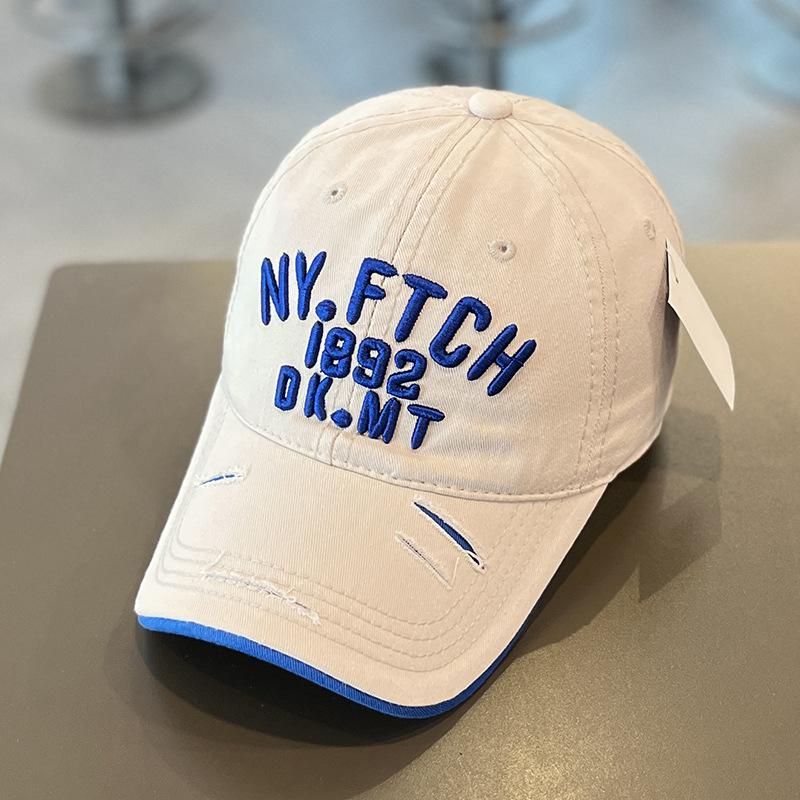 Бейсболка детская летняя модная вышитая с буквами большая окружность головы показывающая лицо маленькая солнцезащитная кепка мужская