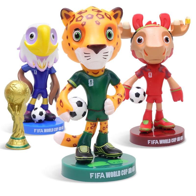 2026 FIFA World Cup Mascot Figure Jaguar Soccer Fan Collectible Statue Premium Toy
