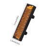 8Pcs Cycling Foot Pedal Reflector Bicycles Pedal Reflector Safety Night Cycling