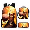 Naruto Naruto Surrounding Primary School Bag Cartoon Animation Backpack Satchel Pencil Case