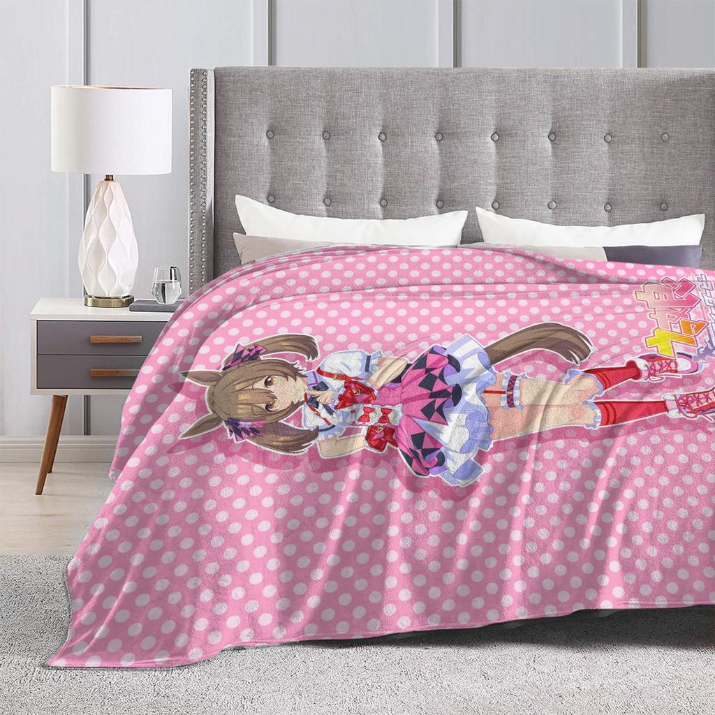 Smart Falcon UmaMusume Pretty Derby Blanket Quality Warm Throw Blanket Winter Child Outdoor Aesthetic Bedspread