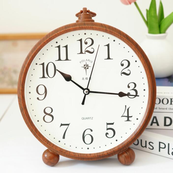 Polaris Пожилой Мужчина Бесшумный Будильник Большие Цифровые Домашние Часы Современные Простые Студенческие Настольные Часы Гостиная Спальня Настольные Часы