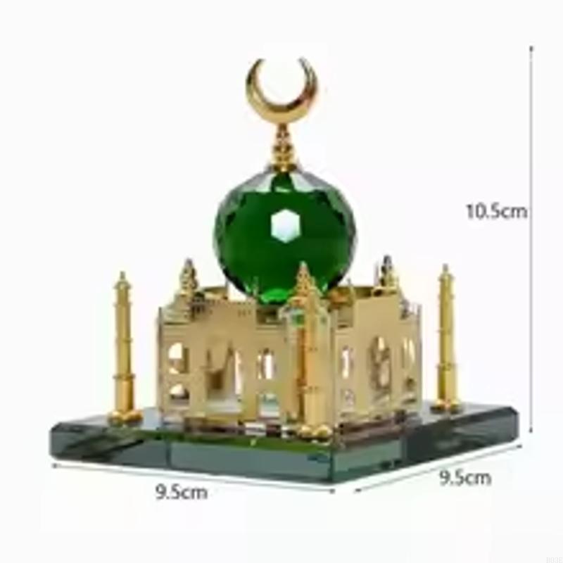 Настольные украшения для автомобиля, модели религиозных зданий, роскошные украшения для дома, идеальные праздничные подарки B03E