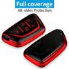Tukellen for Cadillac Key Fob Cover Soft TPU Full Protection Key Case Compatible with -2025 Escalade Lyriq CT4 CT5 CT6 XTS XT4 XT5 ATS Key Shell