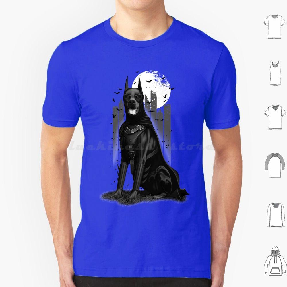Doberman T Shirt 6xl Cotton Cool Tee Doberman Adam Lawless Superhero Dog