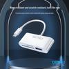 Универсальный USB-хаб Type-C: Кардридер, Мышь, Клавиатура, USB-флеш-накопитель, Конвертер карт TF/SD для мобильных телефонов