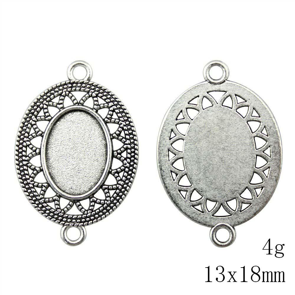 Подарки для женщин Ювелирные изделия и аксессуары Овальный стеклянный кабошон Подставка Поднос для установки Безель Аксессуары Детали DIY Аксессуары