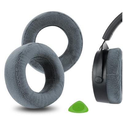 Geekria Комфортные Экстра Толстые Амбушюры, Совместимы с Наушниками Beyerdynamics DT 700 PROX/900 PROX X, Амбушюры/Чашки (Велюр/Серый)