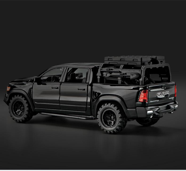 Dodge Tyrannosaurus Mammoth 1/32 Сплав Модель Внедорожника Игрушка Украшение