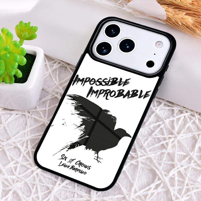 Чехол для телефона «Шесть воронов» ударопрочный для iPhone 17 Air 16e 15 11 12 14 13 Pro Max Чехол