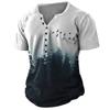 Men's Short Sleeve Graphic And Embroidered Fashion T-Shirt Spring And Summer Short Sleeve Printed