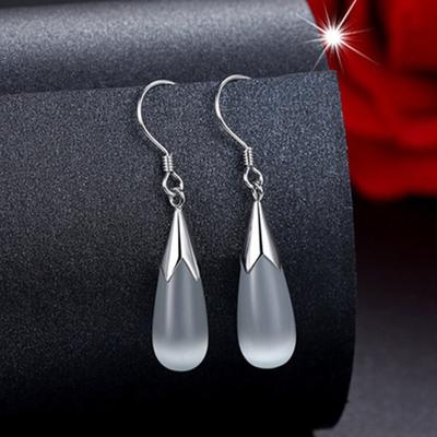 Длинные серьги из серебра 925 пробы, японские и корейские модные серьги с темпераментом