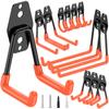Heavy Duty Metal Hook Garage Organizer Wall Mount Bicycle Hanger Hooks Wall Mount Anti-Slip Storage Hook For Ladders Garden Tool
