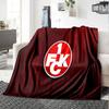 Kaisers-lautern Football Club Flannel Blanket, Soft Polyester, Modern Design, All-Season for Camping, Travel, Gifts for holidays or birthdays