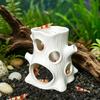 3D-печатное украшение для аквариума, коряга-декорация для аквариумов с растениями и обычных аквариумов, пористая укрытия для рыб, креветок, улиток, амфибий