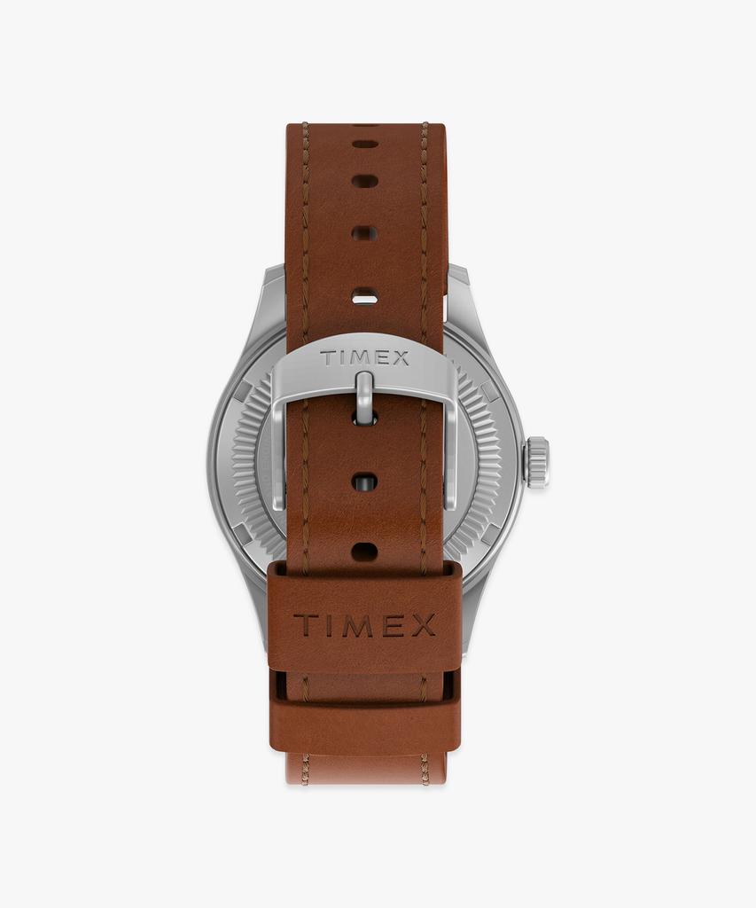Taimaegseu Expedition Field Watch Solar-Powered Leather Watch 36Mm