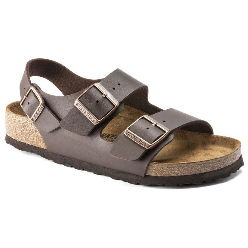 Birkenstock Замшевые Шлепанцы Сандалии Унисекс Коричневые 0034703