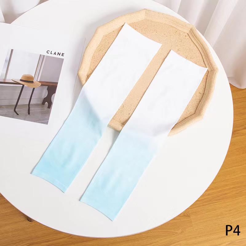 UPF50+ Arm Sleeves Ice Fabric Breathable Quick Dry Running Sportswear Sun UV Protection Long Arm Cover Mountaineering Gloves