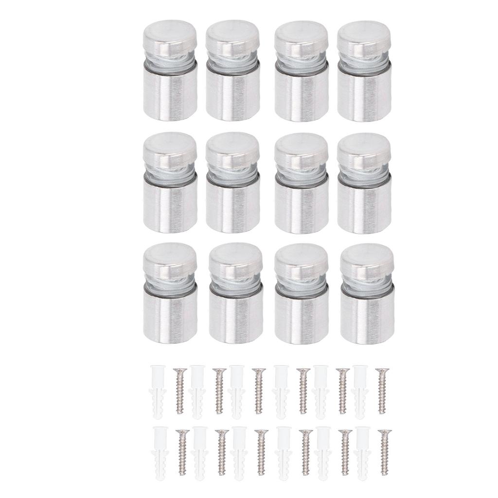 12 шт. Винты-стойки из нержавеющей стали, крепеж для настенной вывески, рекламная фурнитура, гвоздь для акрила 16x20 мм