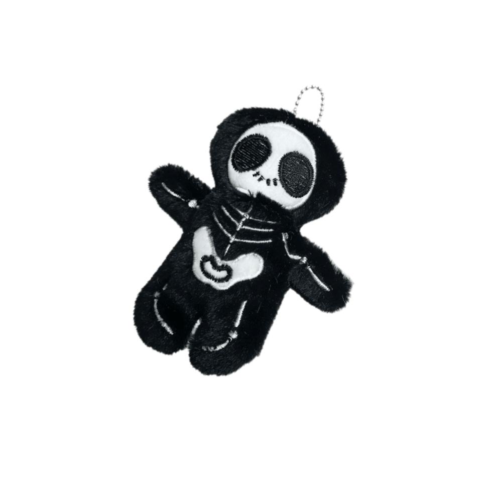 Skeleton Halloween Plush Keychain Skull Key Hanging Funny Bag Pendant Bag Decoration