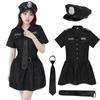 Police Halloween Fancy Miniskirt Halloween School Festival [Formemory] Cosplay, Police, Cosplay, Uniform, Costume, Outfit, Party, Dress, Police,