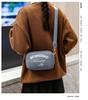 2025 Women's Embroidered Canvas Camera Bag - Small Square Crossbody with Wide Shoulder Strap for Phone & Commute