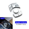 Car Central Console CIC Multi-Media Control Button Cover For BMW 3 5 7 X5 F Series F20 F21 F30 F31 F07 F10 F11 F06 F12 F15 F25