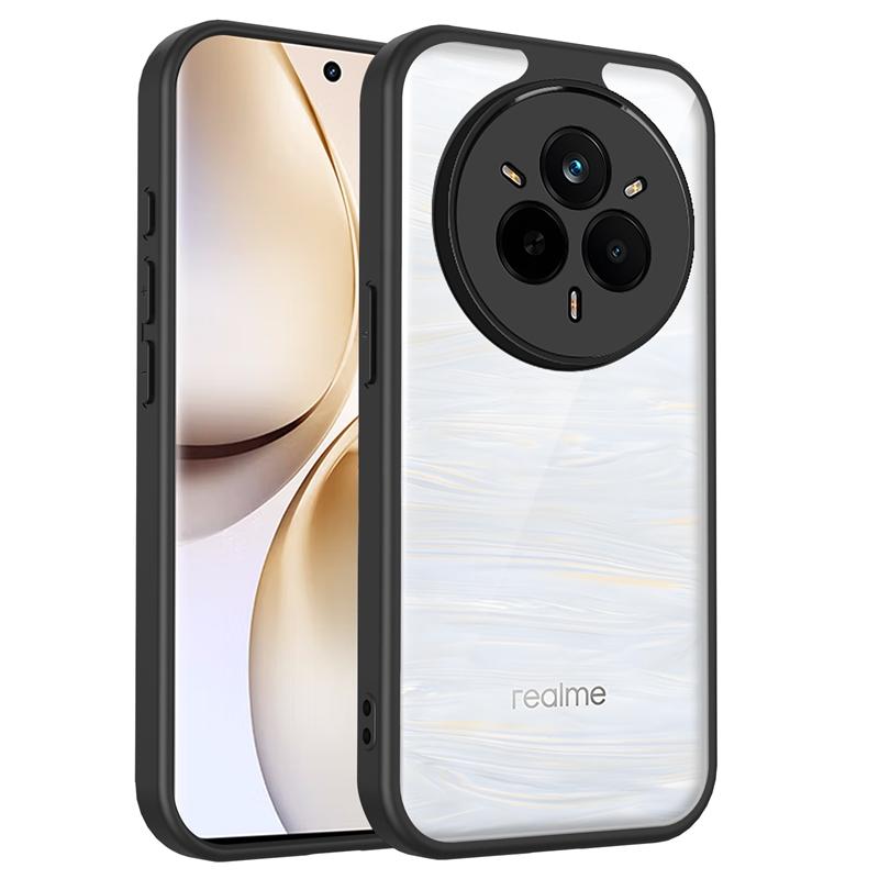 Прозрачный силиконовый чехол для Realme 15 Pro 14 13 12 11 Pro Plus Lite 14T 12X Extreme PC Задняя крышка TPU Бампер Ударопрочный чехол для телефона