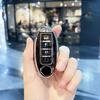 3/4/5 Buttons Silver Edge For Nissan Tiida Pathfinder Note Qashqai X-Trail T31 T32 Juke J10 J11 Kicks Car Key Cover Case Shell