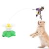 Electric Flying Movement Flying Bird Butterfly Cat Toy Lifelike Cat Toy  for Indoor Cats