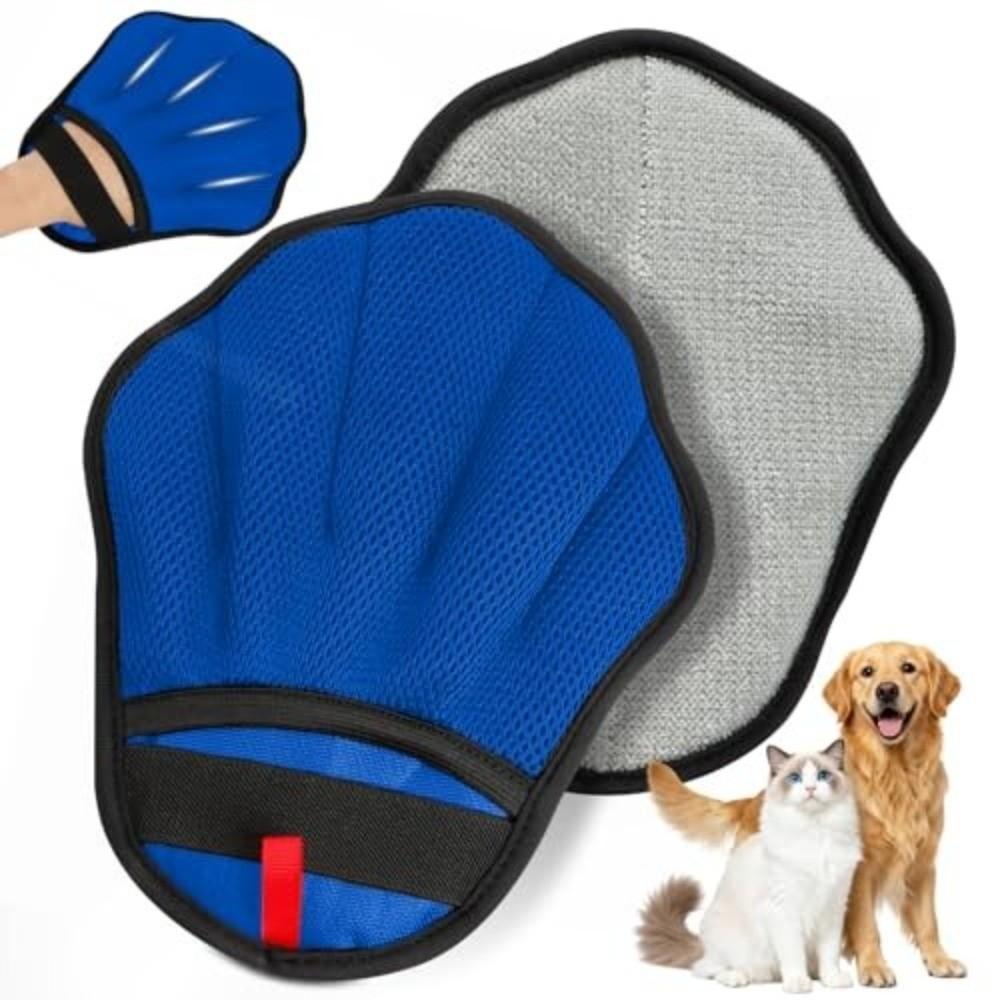 Five Finger Pet Hair Removal Glove Upgraded Five-Finger Glove Pet Grooming Glove Carpet