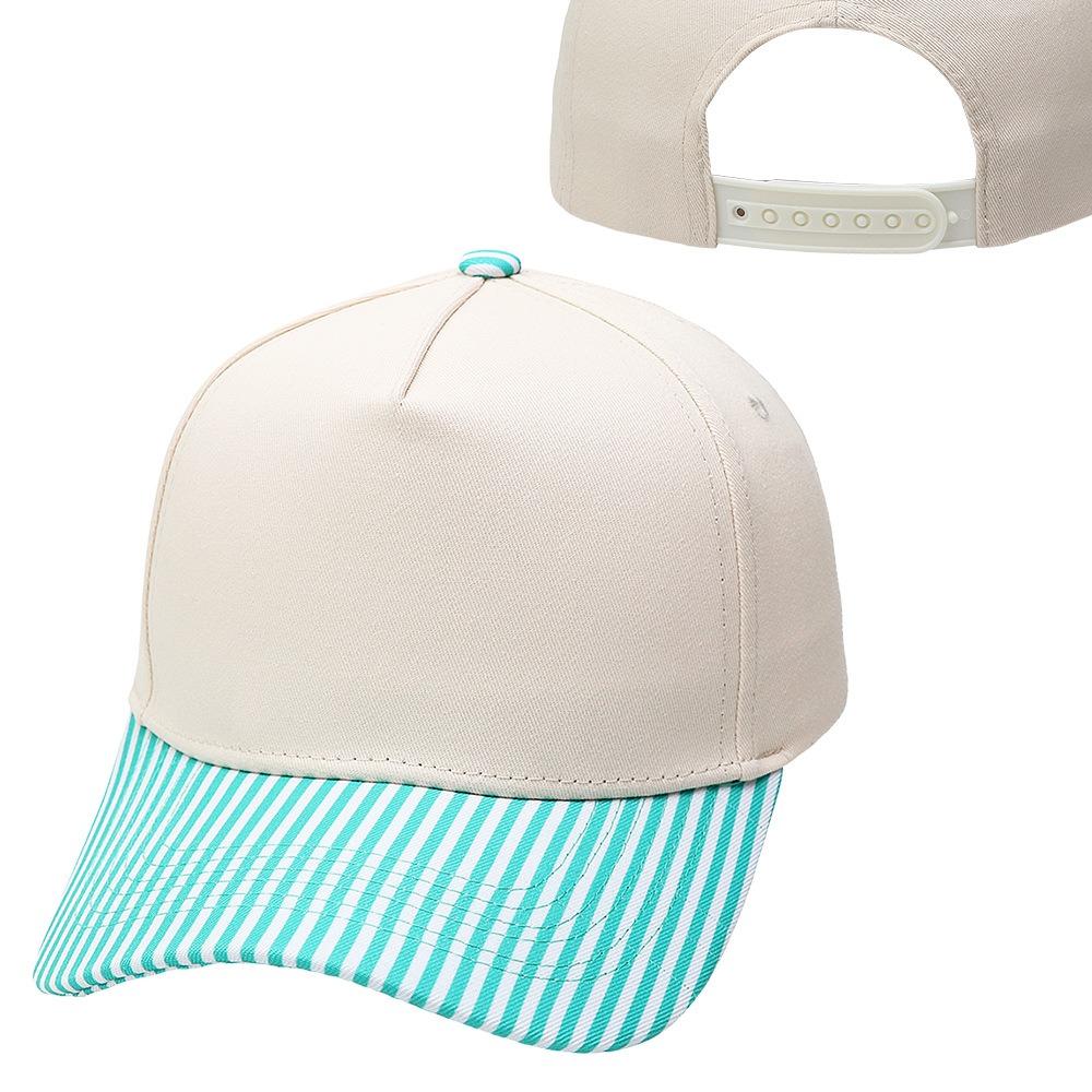 Cotton Polka Dot Baseball Cap Creative Printed Peaked Cap Casual Sun Hat Summer