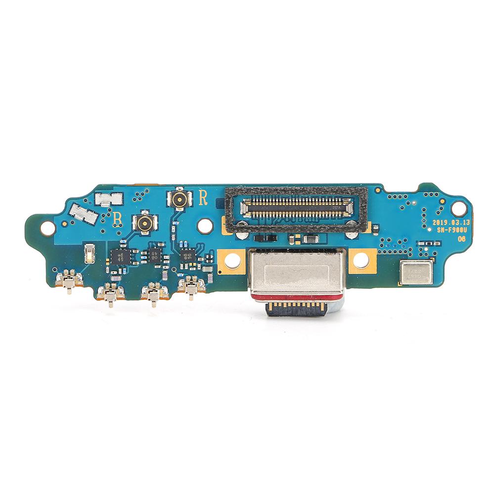 Порт зарядки USB Док-станция для зарядки телефона Шлейф Замена для Samsung Fold F900U