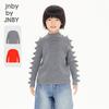 Детский пуловер JNBY by JNBY со 100% шерсти, с круглым вырезом