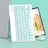 Ультратонкий беспроводной Bluetooth-набор: клавиатура и бесшумная мышь для iPad и планшетов - Портативный и перезаряжаемый