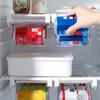 Ящик для хранения в холодильнике Прозрачный контейнер для напитков Диспенсер для морозильника Органайзер для хранения кухонных принадлежностей