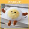 Egg Plush Waffle Toy Keychain Cartoon Pendant Bag Decorations Toy Kids Gift