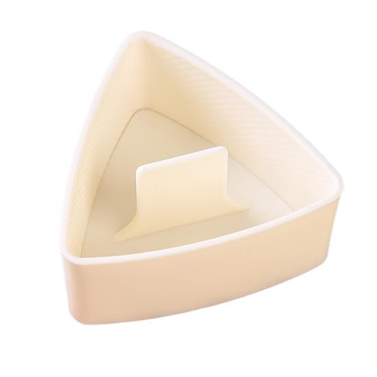 2 шт. набор форм для рисовых шариков, набор форм для риса, которые легко извлекаются из формы, треугольный пресс для суши, антипригарная форма для онигири с ложкой для детского обеда Bento Home DIY