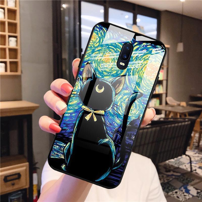Роскошный чехол из закаленного стекла для Oppo R17 Pro, жесткий чехол для телефона Oppo Rx17 Pro R15, зеркало R11 Plus R11s, защитные чехлы