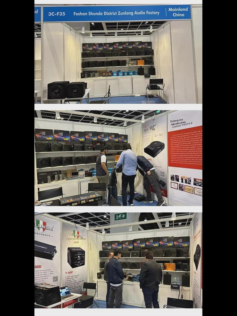 10-дюймовый ультратонкий 600 Вт активный автомобильный сабвуфер аудиосистема