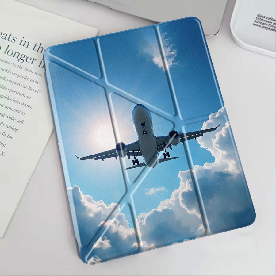 Чехол-подставка Чехол для планшета Для iPad Pro 2025 Air 4 5 M3 M2 1 2 M4 11 дюймов Mini 6 7 Pro 11-го 10-го 9-го 8-го 7-го 12,9 дюйма Солнечное облако