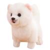 Real Life Pomeranian Plush Toy Standing Stuffed Puppy Doll Simulation Pomeranian Dog  Birthday Gift