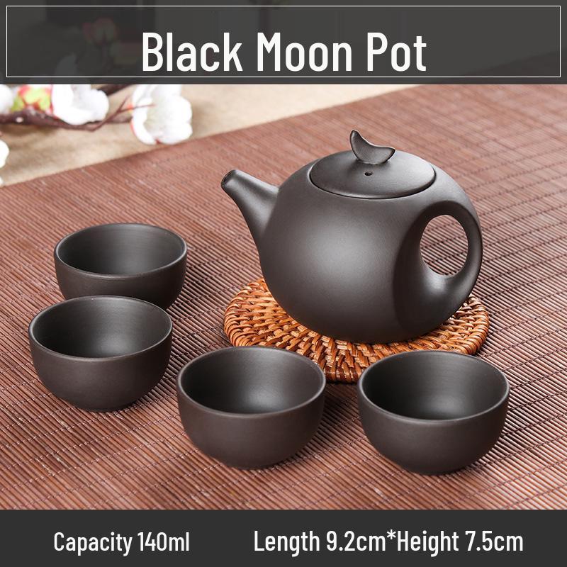 Small Capacity Yixing Xishi Pot: Handmade Purple Clay Teapot with Filter - Antique Style Kung Fu Tea Set