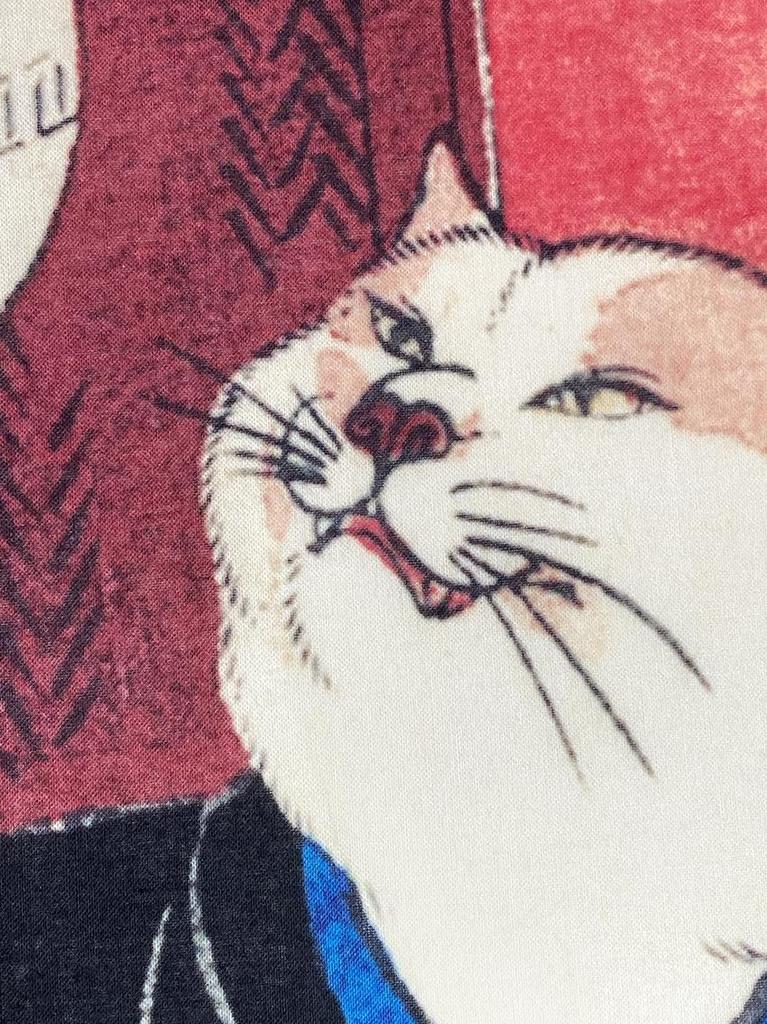 hand towel from all over the Utagawa Curved Part 2 Ukiyo-e world, Kuniyoshi, Cat's Ball,